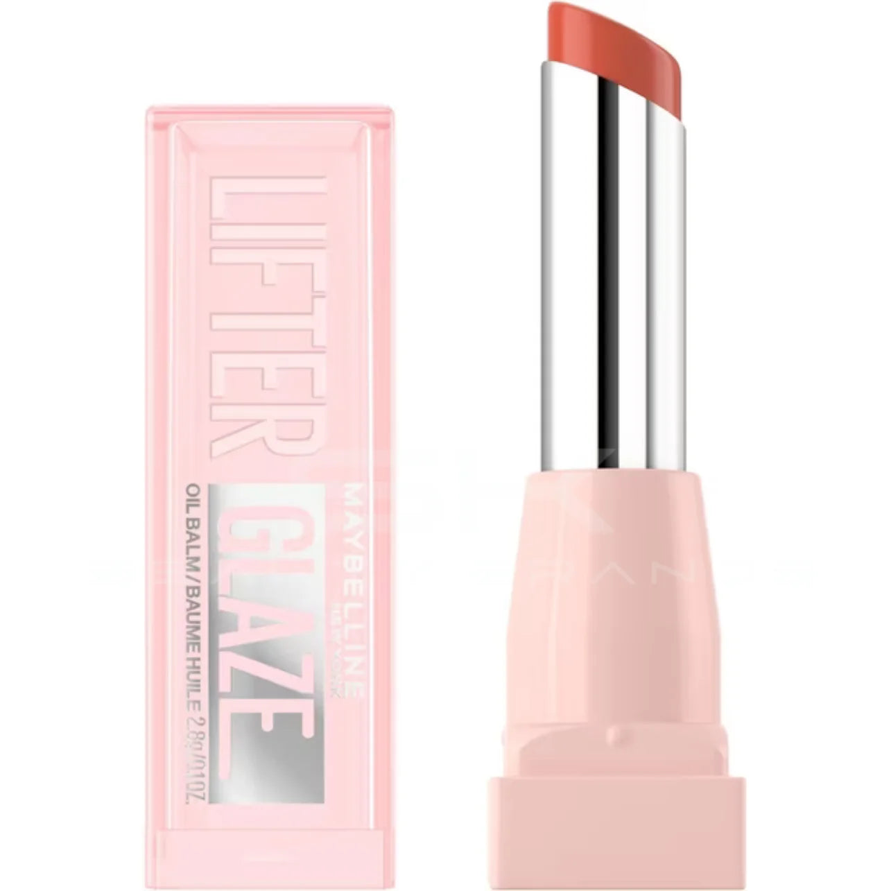 Maybelline | באלם שמן שפתיים מועשר בחומצה היאלורונית  (גוון Caramel Glow) "Lifter Glaze Hydrating Lip Oil Balm"